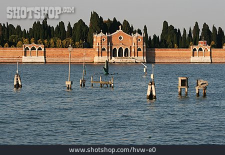
                Venedig, San Michele, Insel Der Toten                   