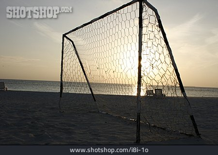 
                Strand, Fußballtor, Beachsoccer                   
