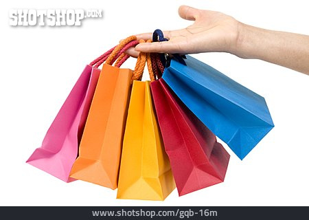 
                Einkauf & Shopping, Einkaufen, Einkaufstüte                   