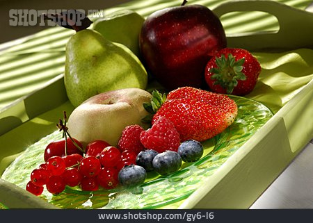 
                Obst, Obstteller, Tablett                   