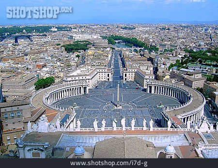 
                Rom, Vatikan, Petersplatz, Vatikanstadt                   