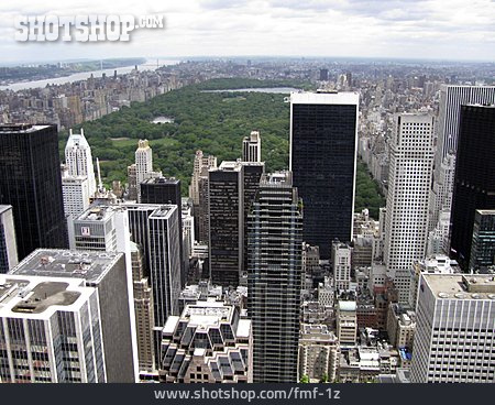 
                Wolkenkratzer, New York, Manhattan, Central Park                   