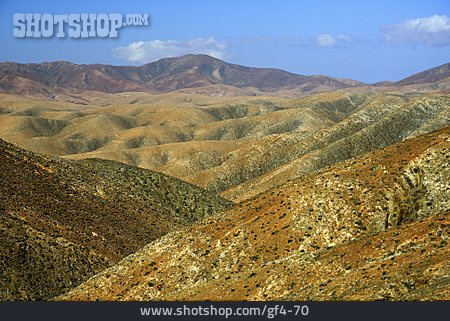 
                Landschaft, Gebirge, Kanarische Inseln, Fuerteventura                   