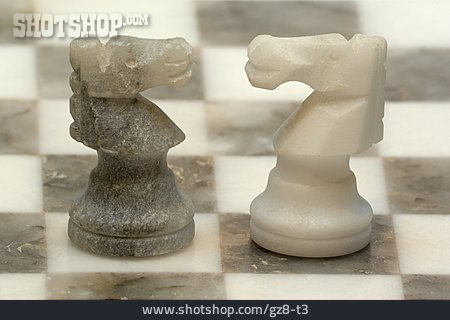 
                Schach, Springer, Schachfigur                   
