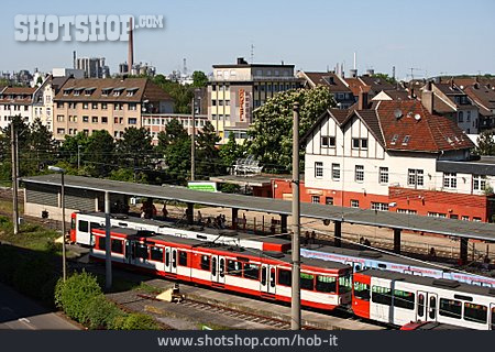 
                Bahnhof, Köln, Straßenbahn, Rheinuferbahn                   