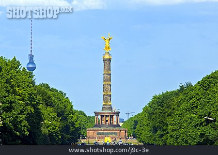 
                Berlin, Siegessäule, Großer Stern                   