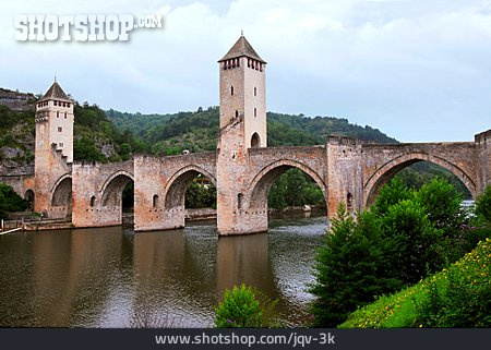 
                Brücke, Cahors, Pont Valentré                   