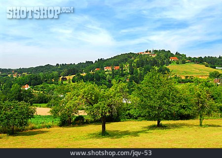 
                Landschaft, Ländlich, Dordogne                   