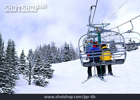 
                Wintersport, Skigebiet, Sessellift, Skisport                   