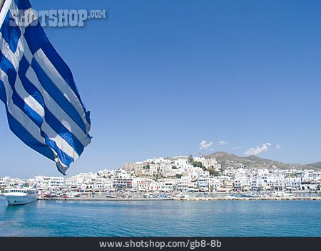 
                Fahne, Griechenland, Naxos                   