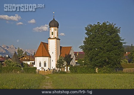 
                Kirche, Wallgau                   