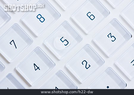 
                Tastatur, Taschenrechner                   