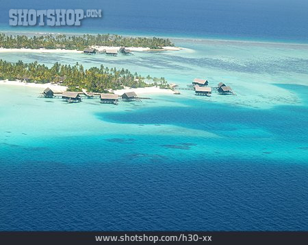 
                Meer, Insel, Malediven                   