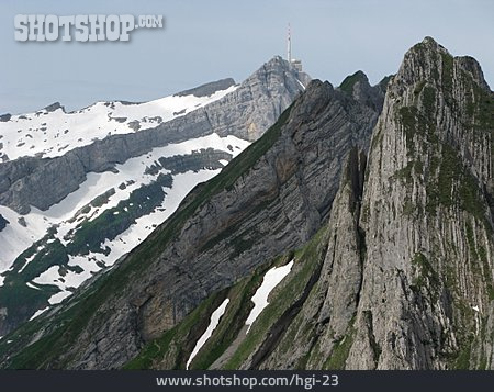 
                Säntis, Appenzeller Alpen                   