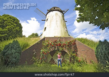 
                Fotografieren, Windmühle                   