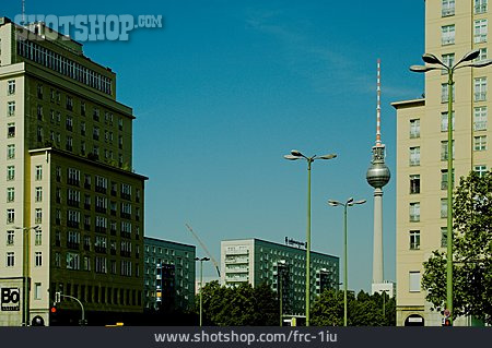 
                Berlin, Fernsehturm, Karl-marx-allee                   