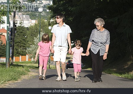 
                Spaziergang, Familie, Generation                   
