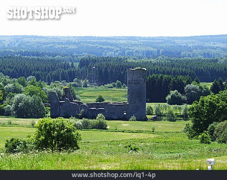 
                Burg, Ruine, Baldenau                   
