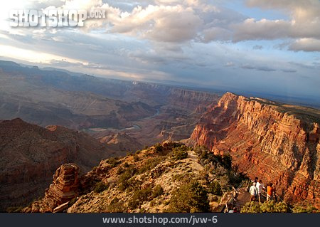 
                Usa, Aussichtsplattform, Grand Canyon, Desert View                   