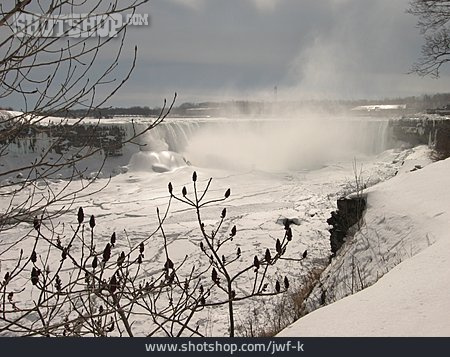 
                Wasserfall, Winterlandschaft, Niagarafälle                   