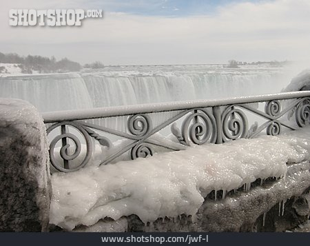 
                Vereist, Eisschicht, Niagarafälle                   