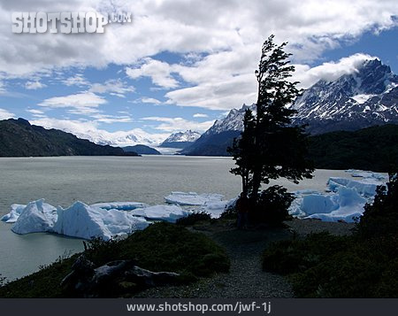 
                Gletscher, Chile, Nationalpark Torres Del Paine                   