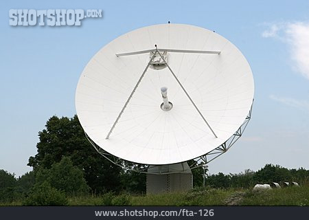 
                Radioteleskop, Parabolspiegel, Satellitenschüssel                   