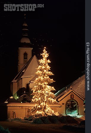 
                Weihnachten, Weihnachtsbaum, St. Sebastian                   