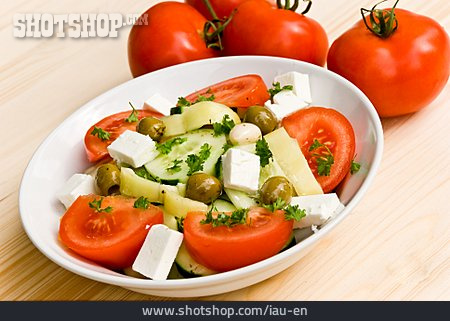 
                Salat, Griechischer Salat, Gemischter Salat                   