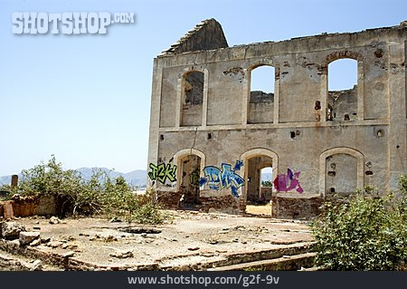 
                Ruine, Gebäude, Graffiti                   