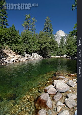 
                Natur, Fluss, Nationalpark, Yosemite                   
