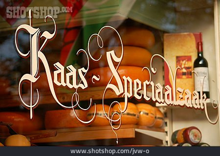 
                Käsegeschäft, Käse-spezialitäten, Niederländisch                   