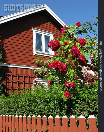 
                Wohnhaus, Schweden, Falunrot, Sandhamn                   