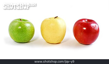 
                In Einer Reihe, Apfel, Apfelsorte                   