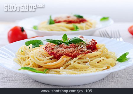 
                Nudelgericht, Pasta, Spaghetti Bolognese                   