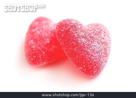 
                Couple, Heart Shaped, Fruit Jelly, Sweetened                   