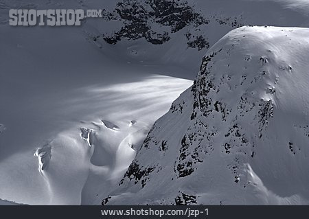 
                Winterlandschaft, Alpen, Gletscher                   