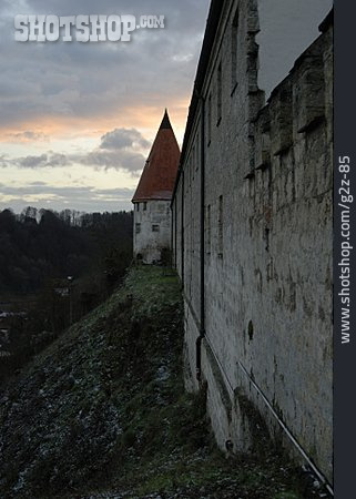 
                Burg, Mystisch, Wachturm, Burghausen                   