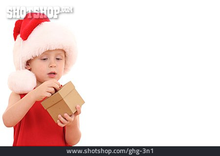 
                Kind, Weihnachten, Bescherung                   