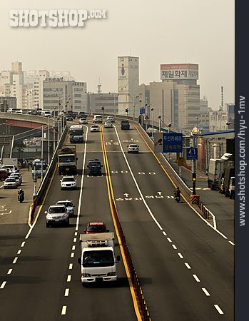 
                Straßenverkehr, Busan                   