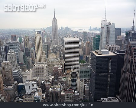 
                Wolkenkratzer, New York, Manhattan, Empire State Building                   