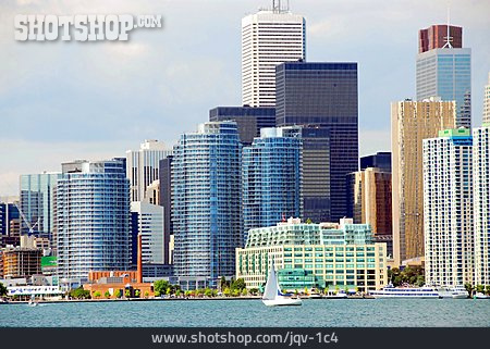 
                Skyline, Kanada, Toronto, Ontariosee                   