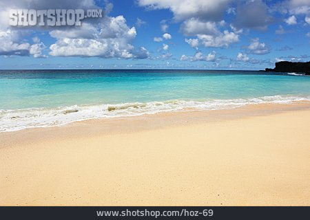 
                Strand, Hawaii, Pazifikküste                   