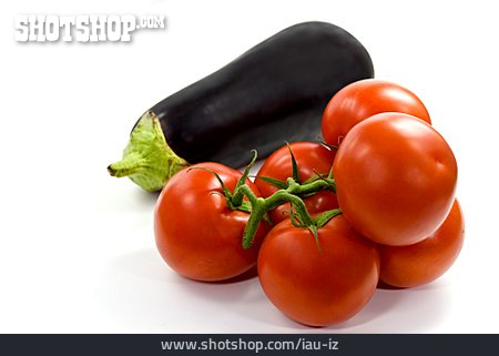 
                Gemüse, Tomate, Aubergine                   