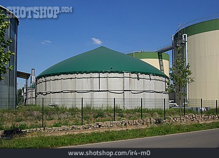 
                Energieerzeugung, Biogasanlage                   