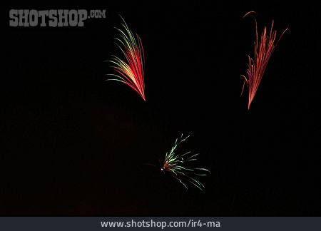 
                Silvester, Feuerwerk, Rakete                   