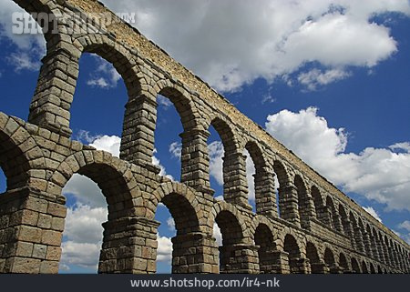 
                Wasserleitung, Aquädukt, Segovia                   