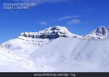 
                Bergspitze, Rocky Mountains, Nordamerika                   