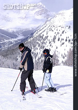 
                Winter Sport, Ski Vacation, Skiing, Skiers                   
