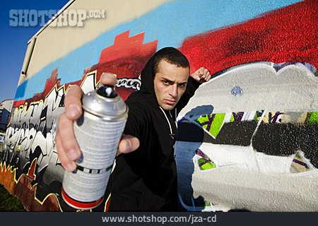 
                Graffiti, Subkultur, Sprayer, Spraydose                   